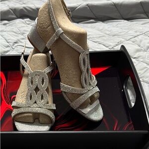 Alex Marie Silver Heels